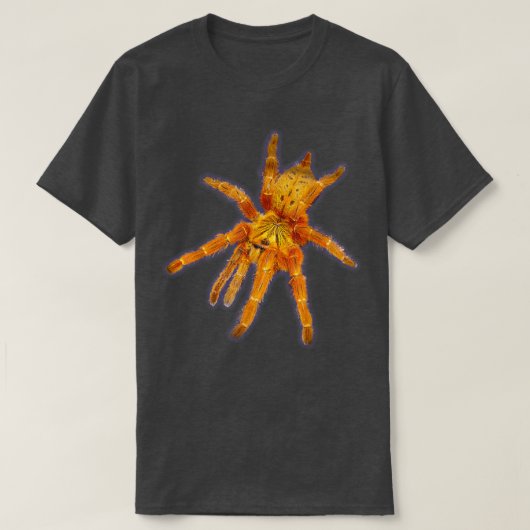 Tarantula Orange Baboon T-shirt (Design voorkant)