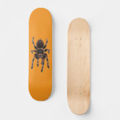 Tarantula oranje persoonlijk skateboard (Voorkant)