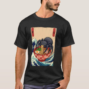 Tarantula Ramen Japanse Kunst Grote Golf Kanagawa  T-shirt