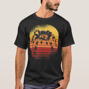 Tarantula Retro Vintage Stijl Spin Voor Tarantula T-shirt