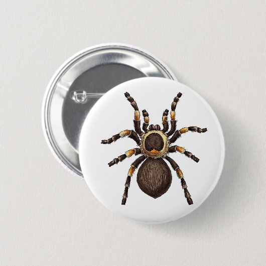 Tarantula Ronde Button 5,7 Cm (Voorkant /achterkant)