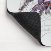 Tarantula Spider Creepy Originele tekening Muismat (Hoek)