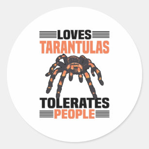 Tarantula Spider Dieren Tarantulas Spiders Gifts Ronde Sticker