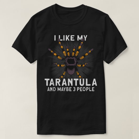 Tarantula Spider Keeper Tarantula Lover Spider Pet T-shirt (Design voorkant)