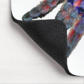 Tarantula spin, arachnid, grote blauwe/rode spin muismat (Hoek)