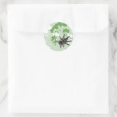 Tarantula spin op dogwood bloesem design sticker (Tas)