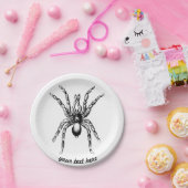 tarantula spin papieren bordje (Feest)
