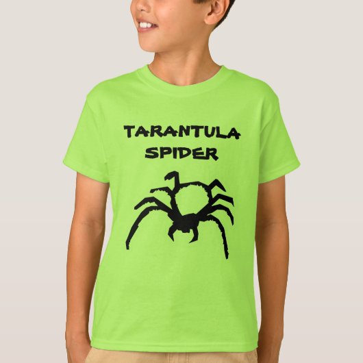 Tarantula spin t shirt voor kinderen (Voorkant)