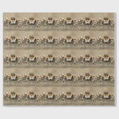 Tarantula Springende Vogelspin awesome accessoires Cadeaupapier (Vlak)