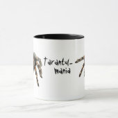 Tarantula, tarantul-mania, spin mok (Midden)