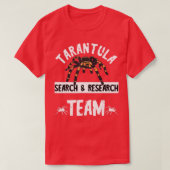 Tarantula Team Spider Lover Bug Catcher Arachnies T-shirt (Design voorkant)