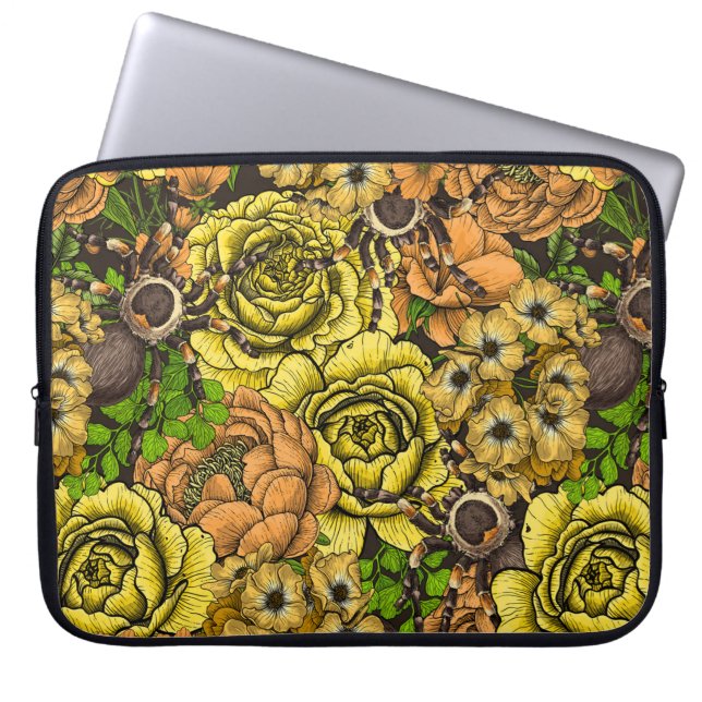 Tarantula tuin 1 laptop sleeve (Voorkant)