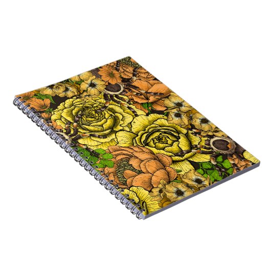 Tarantula tuin 1 notitieboek (Rechterzijde)