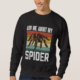 Tarantula Vraag me naar mijn spin geleedpotige hui Trui