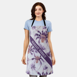 Tarantula Waterverf Kleurrijk Gepersonaliseerd Pat Schort