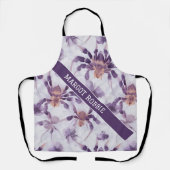 Tarantula Waterverf Kleurrijk Gepersonaliseerd Pat Schort (Voorkant)