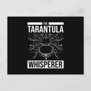 Tarantula Whisperer Spider Tarantula Briefkaart