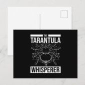 Tarantula Whisperer Spider Tarantula Briefkaart (Voorkant / Achterkant)