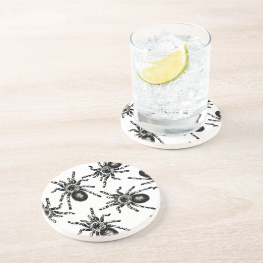 Tarantula Zandsteen Onderzetter (Zijkant)