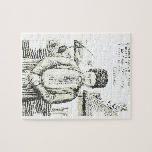 Taras Hryhorovych Shevchenko Oekraïense dichter Legpuzzel (Horizontaal)