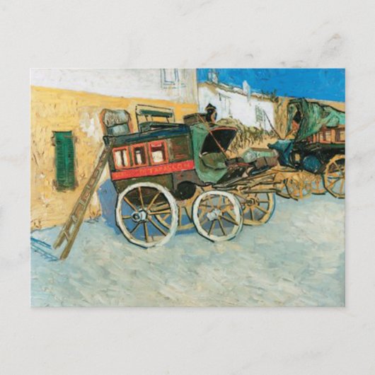 Tarascon Dilgence door Vincent van Gogh Briefkaart (Voorkant)