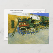 Tarascon Diligence, Van Gogh Fine Art Briefkaart (Voorkant / Achterkant)