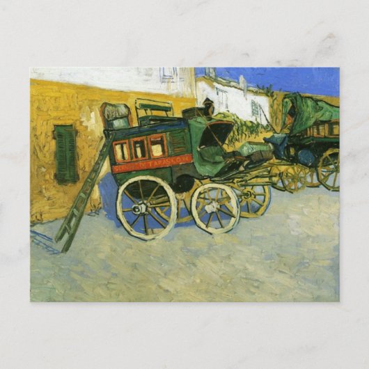 Tarascon Diligence, Van Gogh Fine Art Briefkaart (Voorkant)