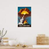 Tarasp,Zwitserland,Reisposter Poster (Keuken)