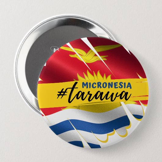 Tarawa, Kiribati Button (Voorkant /achterkant)