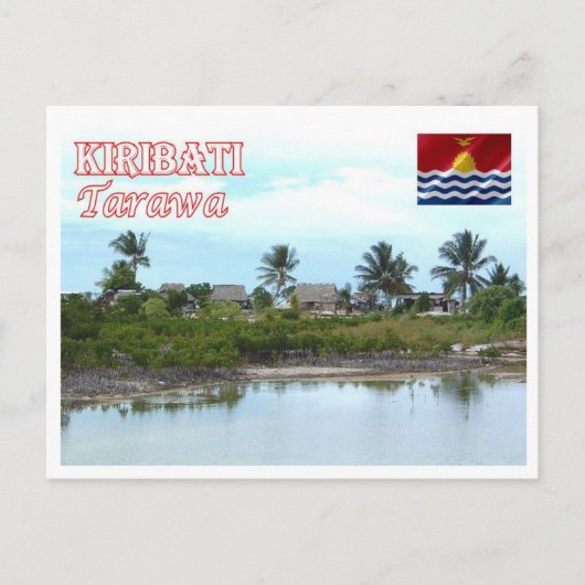 Tarawa - Kiribati - Panorama - Briefkaart (Voorkant)