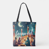 Taraweeh Quran Canvas tas (Achterkant)