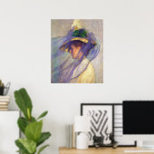 Tarbell Blue Veil Impressionism America CC0918 New Poster (Thuiskantoor)