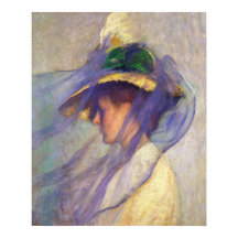 Tarbell Blue Veil Impressionism America CC0918 New