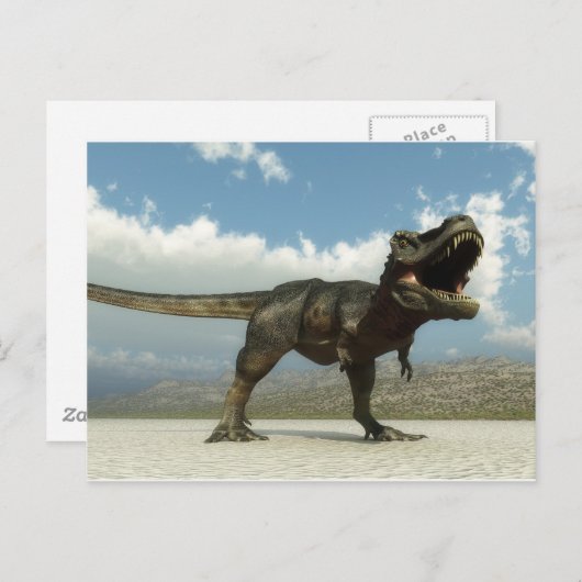 Tarbosaurus Briefkaart (Voorkant / Achterkant)
