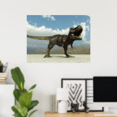 Tarbosaurus Poster (Thuiskantoor)