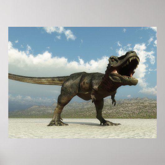 Tarbosaurus Poster (Voorkant)