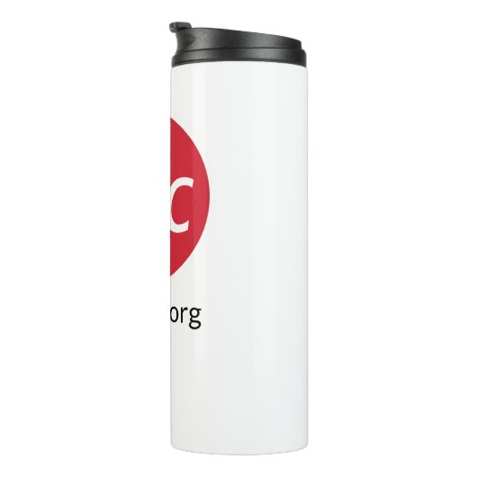 TARC 12-fl oz Thermosbeker (Geroteerd rechts)