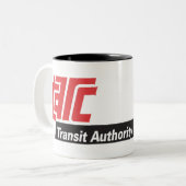 TARC Throwback Tweekleurige Koffiemok (Voorkant links)