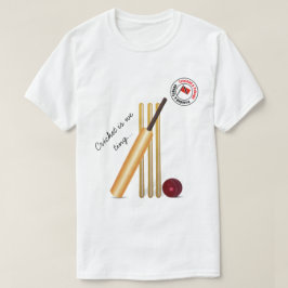 Tarcricket van brood en brood, trinidad en Tobago T-shirt