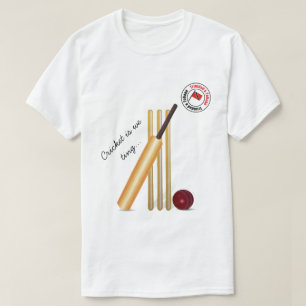 Tarcricket van brood en brood, trinidad en Tobago T-shirt