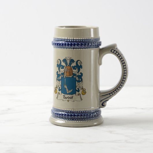 Tardif Family Crest Bierpul (Rechts)