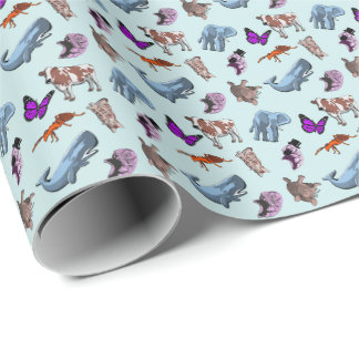 Tardigrade Animal Print Wrapping Paper Cadeaupapier