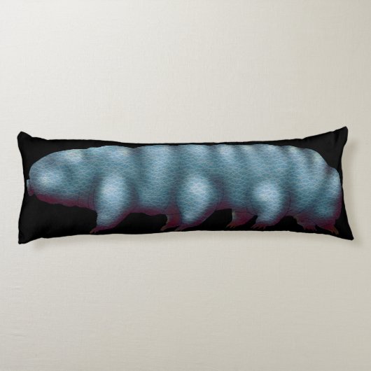 Tardigrade Body PIllow Lichaamskussen (Achterkant)