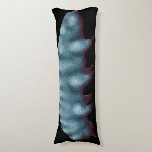 Tardigrade Body PIllow Lichaamskussen (Voorkant Verticaal)