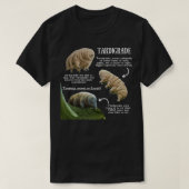 Tardigrade Fun Facts T-shirt (Design voorkant)