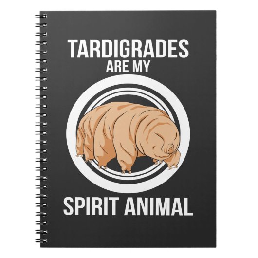 Tardigrade Gift Microbiology Water Beer Bioloog Notitieboek (Voorkant)