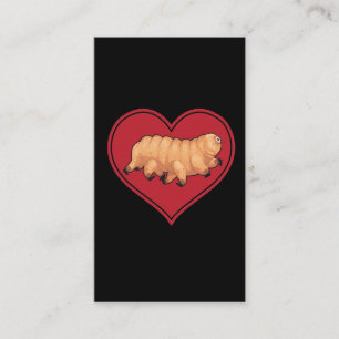 Tardigrade Heart Microbiology Love Ugly Science Visitekaartje