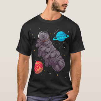 Tardigrade in Space Water Beer Astronaut Microbiol T-shirt