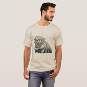 Tardigrade Leesboek T-shirt – Uniek ontwerp voor (Voorkant volledig)