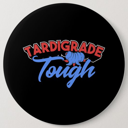 Tardigrade Microbiology Water Beer Science Microbi Ronde Button 6,0 Cm (Voorkant)